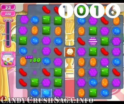 Candy Crush Saga : Level 1016 – Videos, Cheats, Tips and Tricks