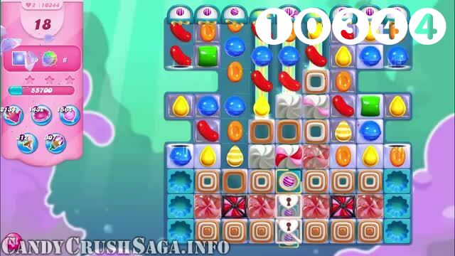 Candy Crush Saga : Level 10344 – Videos, Cheats, Tips and Tricks