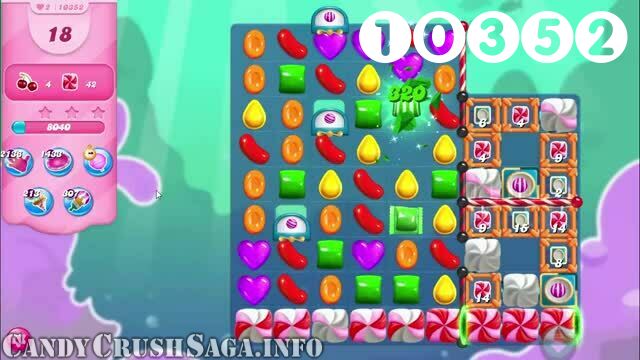 Candy Crush Saga : Level 10352 – Videos, Cheats, Tips and Tricks