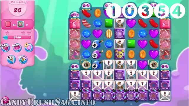 Candy Crush Saga : Level 10354 – Videos, Cheats, Tips and Tricks