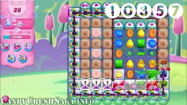 Candy Crush Saga : Level 10357 – Videos, Cheats, Tips and Tricks