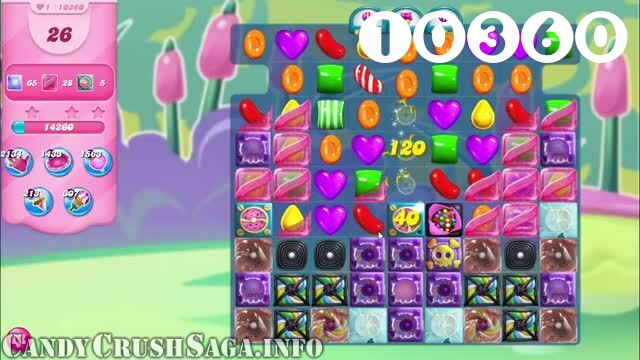 Candy Crush Saga : Level 10360 – Videos, Cheats, Tips and Tricks