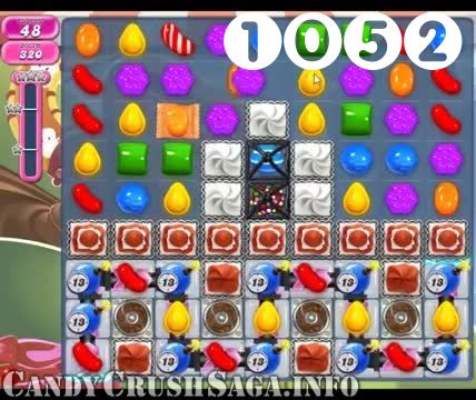 Candy Crush Saga : Level 1052 – Videos, Cheats, Tips and Tricks