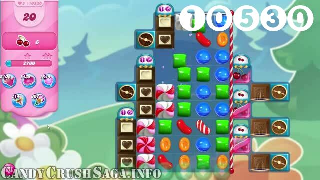 Candy Crush Saga : Level 10530 – Videos, Cheats, Tips and Tricks