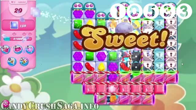 Candy Crush Saga : Level 10533 – Videos, Cheats, Tips and Tricks
