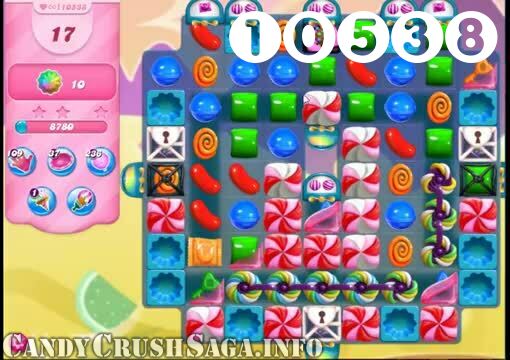 Candy Crush Saga : Level 10538 – Videos, Cheats, Tips and Tricks