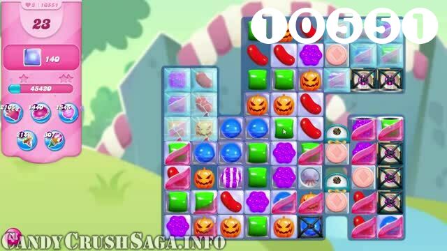 Candy Crush Saga : Level 10551 – Videos, Cheats, Tips and Tricks