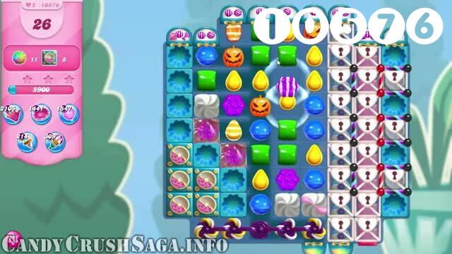 Candy Crush Saga : Level 10576 – Videos, Cheats, Tips and Tricks