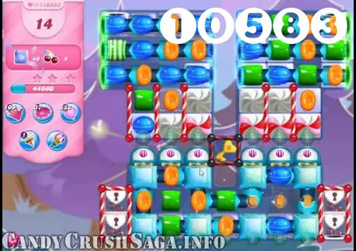 Candy Crush Saga : Level 10583 – Videos, Cheats, Tips and Tricks