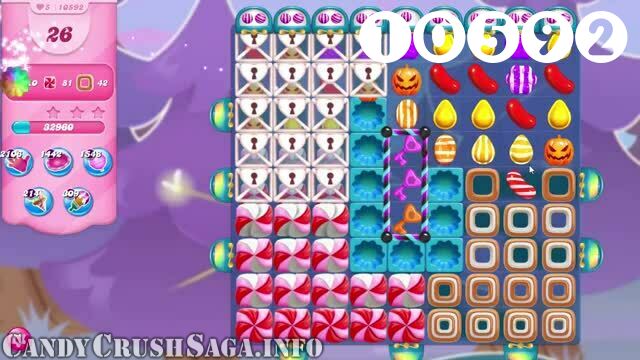 Candy Crush Saga : Level 10592 – Videos, Cheats, Tips and Tricks