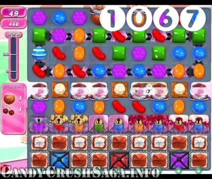 Candy Crush Saga : Level 1067 – Videos, Cheats, Tips and Tricks
