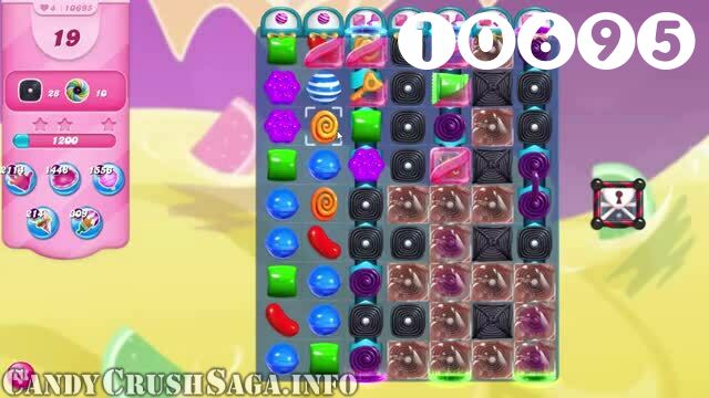 Candy Crush Saga : Level 10695 – Videos, Cheats, Tips and Tricks