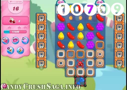 Candy Crush Saga : Level 10709 – Videos, Cheats, Tips and Tricks