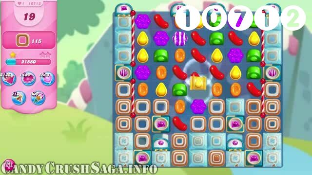 Candy Crush Saga : Level 10712 – Videos, Cheats, Tips and Tricks