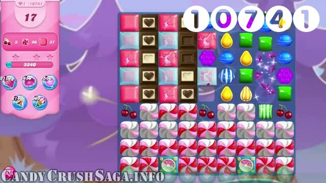 Candy Crush Saga : Level 10741 – Videos, Cheats, Tips and Tricks