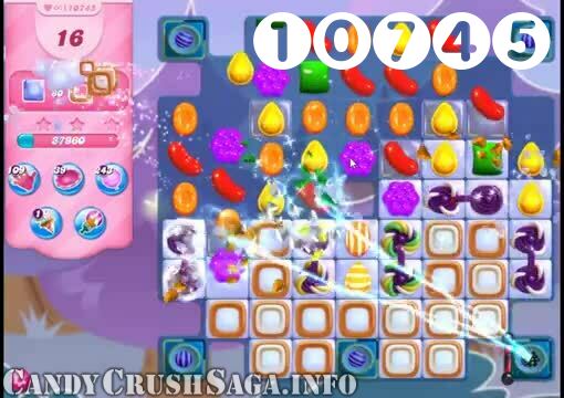 Candy Crush Saga : Level 10745 – Videos, Cheats, Tips and Tricks