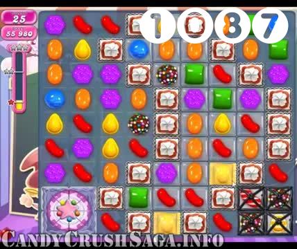 Candy Crush Saga : Level 1087 – Videos, Cheats, Tips and Tricks