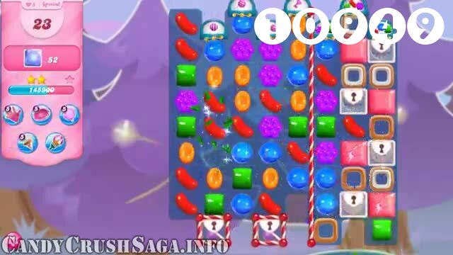 Candy Crush Saga : Level 10949 – Videos, Cheats, Tips and Tricks