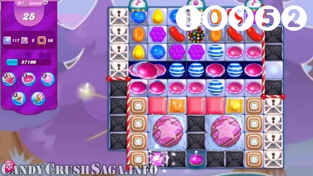Candy Crush Saga : Level 10952 – Videos, Cheats, Tips and Tricks