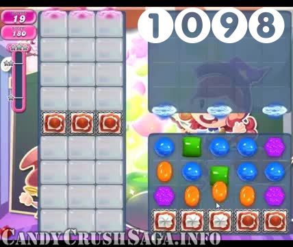 Candy Crush Saga : Level 1098 – Videos, Cheats, Tips and Tricks