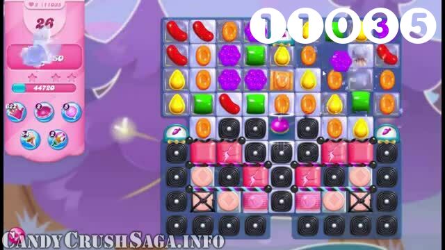 Candy Crush Saga : Level 11035 – Videos, Cheats, Tips and Tricks