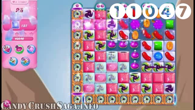 Candy Crush Saga : Level 11047 – Videos, Cheats, Tips and Tricks