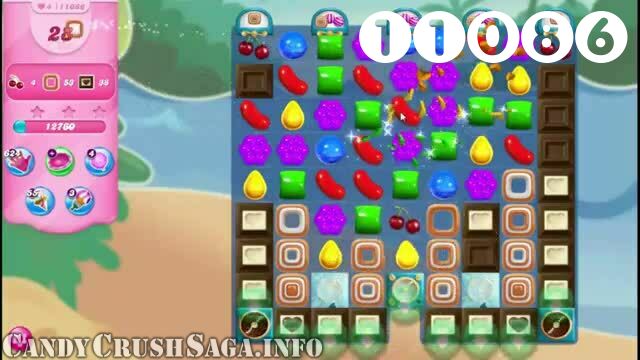 Candy Crush Saga : Level 11086 – Videos, Cheats, Tips and Tricks