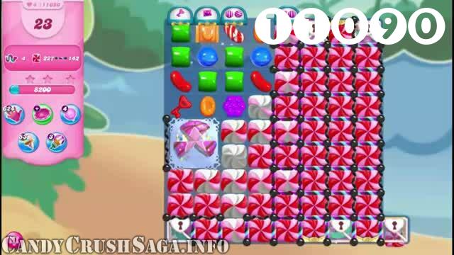 Candy Crush Saga : Level 11090 – Videos, Cheats, Tips and Tricks