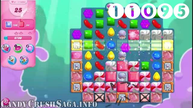 Candy Crush Saga : Level 11095 – Videos, Cheats, Tips and Tricks