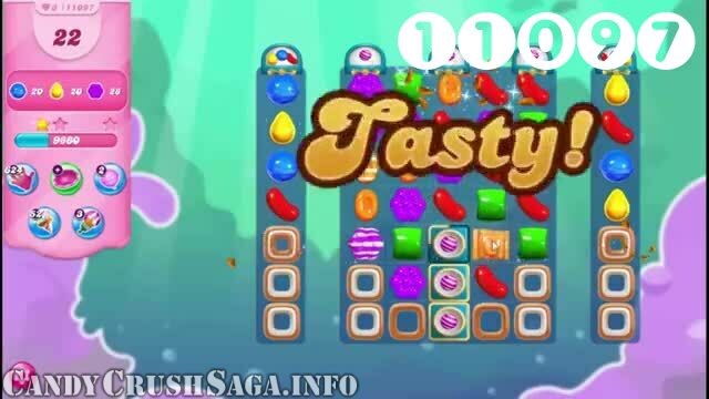 Candy Crush Saga : Level 11097 – Videos, Cheats, Tips and Tricks