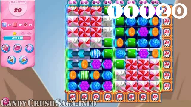 Candy Crush Saga : Level 11120 – Videos, Cheats, Tips and Tricks