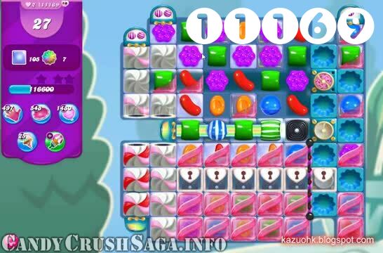 Candy Crush Saga : Level 11169 – Videos, Cheats, Tips and Tricks