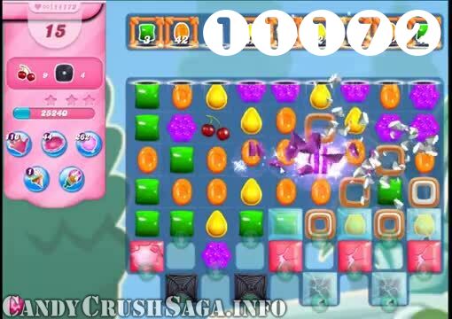 Candy Crush Saga : Level 11172 – Videos, Cheats, Tips and Tricks