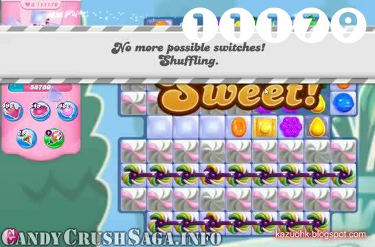 Candy Crush Saga : Level 11179 – Videos, Cheats, Tips and Tricks