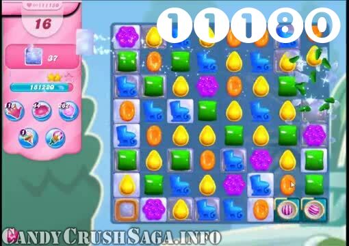Candy Crush Saga : Level 11180 – Videos, Cheats, Tips and Tricks