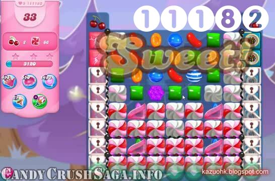 Candy Crush Saga : Level 11182 – Videos, Cheats, Tips and Tricks