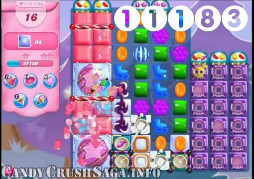 Candy Crush Saga : Level 11183 – Videos, Cheats, Tips and Tricks