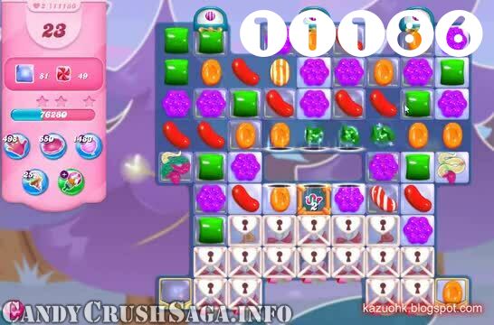 Candy Crush Saga : Level 11186 – Videos, Cheats, Tips and Tricks