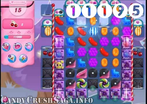 Candy Crush Saga : Level 11195 – Videos, Cheats, Tips and Tricks