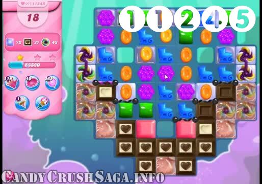 Candy Crush Saga : Level 11245 – Videos, Cheats, Tips and Tricks
