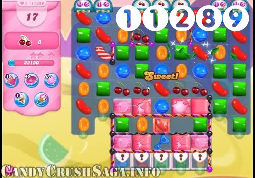 Candy Crush Saga : Level 11289 – Videos, Cheats, Tips and Tricks