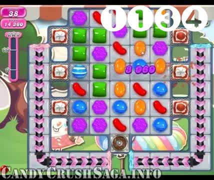 Candy Crush Saga : Level 1134 – Videos, Cheats, Tips and Tricks