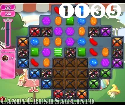 Candy Crush Saga : Level 1135 – Videos, Cheats, Tips and Tricks