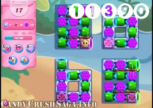 Candy Crush Saga : Level 11390 – Videos, Cheats, Tips and Tricks