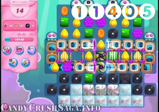 Candy Crush Saga : Level 11405 – Videos, Cheats, Tips and Tricks