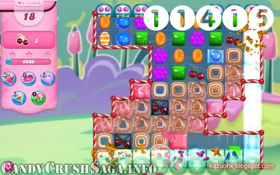 Candy Crush Saga : Level 11415 – Videos, Cheats, Tips and Tricks