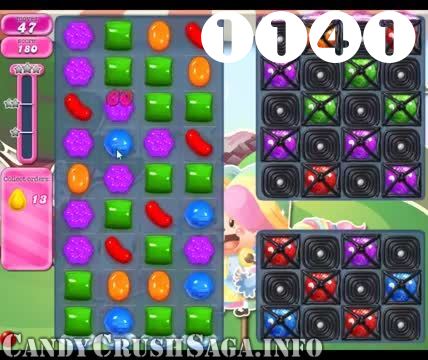 Candy Crush Saga : Level 1141 – Videos, Cheats, Tips and Tricks