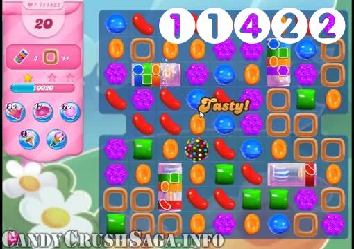 Candy Crush Saga : Level 11422 – Videos, Cheats, Tips and Tricks