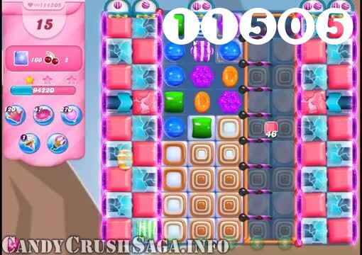 Candy Crush Saga : Level 11505 – Videos, Cheats, Tips and Tricks