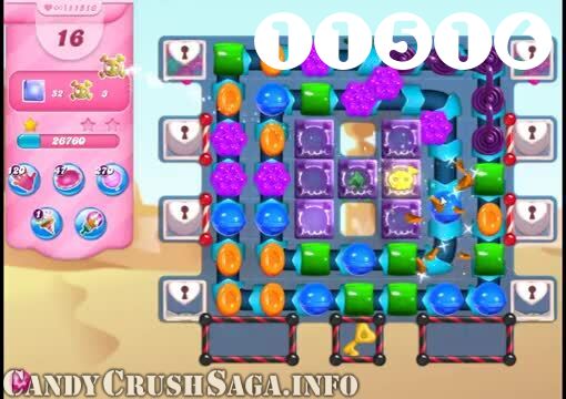 Candy Crush Saga : Level 11516 – Videos, Cheats, Tips and Tricks